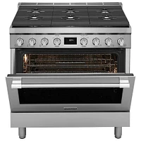 Frigidaire Professional 4.4 Cu. Ft. Stainless Dual Fuel Freestanding Range | Electronic Express