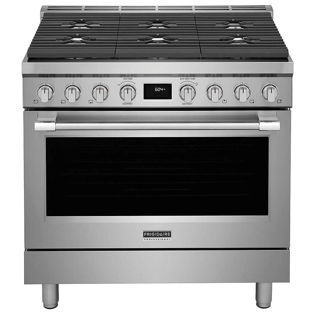 Frigidaire Professional 4.4 Cu. Ft. Stainless Dual Fuel Freestanding Range | Electronic Express