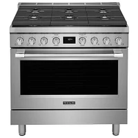 Frigidaire Professional 4.4 Cu. Ft. Stainless Dual Fuel Freestanding Range | Electronic Express