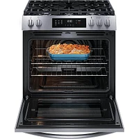 Frigidaire 5.1 Cu. Ft. Stainless Steel Freestanding Gas Range | Electronic Express