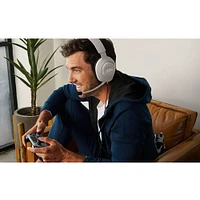 JBL Quantum 100P Wired Gaming Headset - White/Blue | Electronic Express