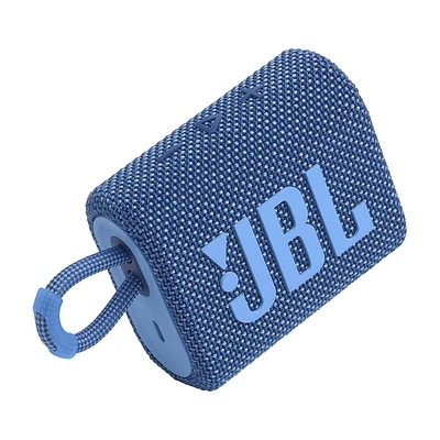 JBL GO 3 Cloud Ocean Blue Portable Bluetooth Speaker | Electronic Express