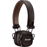 Marshall Major IV On-Ear Bluetooth Headphones - Brown | Electronic Express