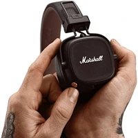 Marshall Major IV On-Ear Bluetooth Headphones - Brown | Electronic Express