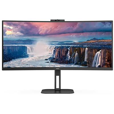 AOC 34 inch 1440p Curved Ultrawide Monitor | Electronic Express