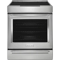 Kitchenaid 6.4 Cu. Ft. Stainless Steel Slide-In Induction Range | Electronic Express