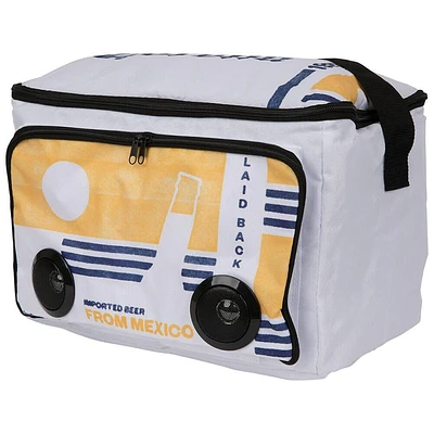Corona Speaker Cooler Bag - White | Electronic Express