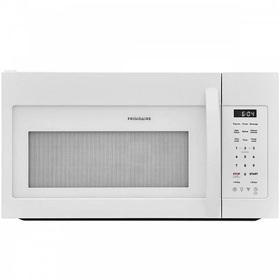 Frigidaire 1.8 Cu. Ft. White Over-The-Range Microwave | Electronic Express