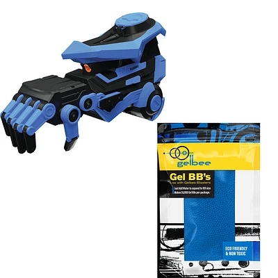 Gelbee Flurry Glove & 20,000 Gel BBs - Blue | Electronic Express