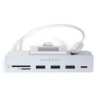 Satechi USB-C Clamp USB Hub for 24 inch Mac - Silver | Electronic Express