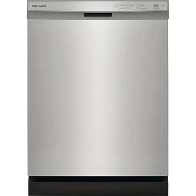 Frigidaire 54 dBA Stainless Front Control Dishwasher | Electronic Express