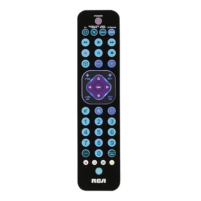 RCA Universal Remote Control Rechargeable