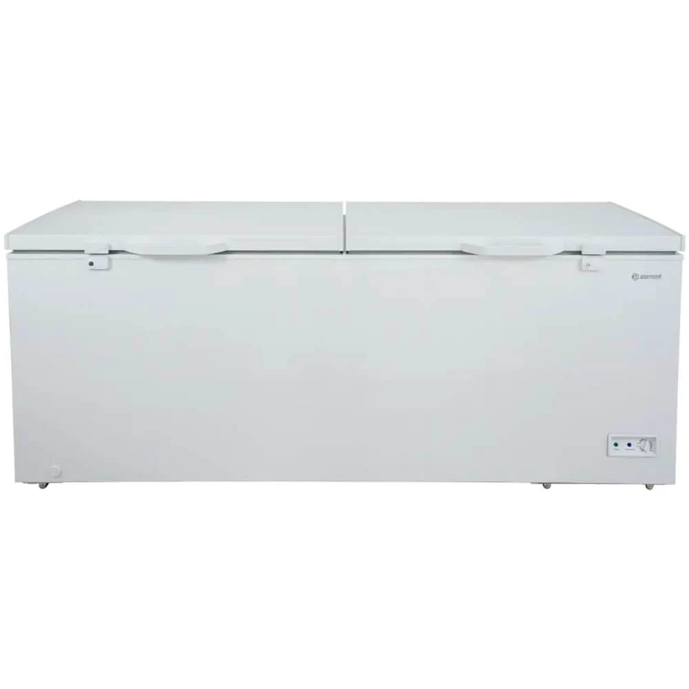 Element 21 Cu. Ft. White Two Door Chest Freezer | Electronic Express