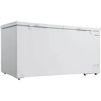 Element 21 Cu. Ft. White Two Door Chest Freezer | Electronic Express