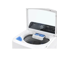 Midea 4.4 Cu. Ft. Smart Top Load Washer - White | Electronic Express