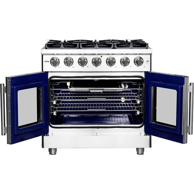 Forno 5.36 Cu. Ft. Stainless Steel Freestanding Gas Range | Electronic Express