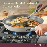 Anolon 10-Piece Achieve Hard Anodized Nonstick Cookware Set