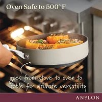 Anolon 10-Piece Achieve Hard Anodized Nonstick Cookware Set