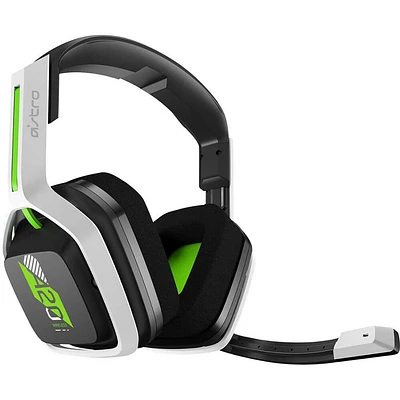 Astro A20 Gen 2 Wireless Gaming Headset for Xbox One, Xbox Series X|S, PC - White/Green | Electronic Express
