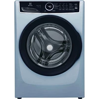 Electrolux Glacier Blue Front Load Washer/Dryer Pair with Pedestals | Electronic Express