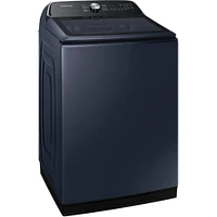 Samsung 5.4 Cu. Ft. Brushed Navy Top Load HE Smart Washer | Electronic Express