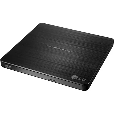 LG External USB 2.0 DVD-Writer Drive - Black | Electronic Express