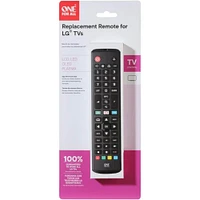 One For All Universal Remote Control for All LG Televisions - Black | Electronic Express