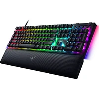 Razer BlackWidow V4 Full Size - Wired Mechanical Green Switch Gaming Keyboard - Black | Electronic Express