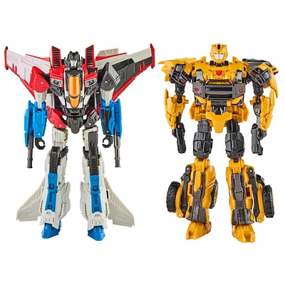 Hasbro 6.5 inch Transformers Reactivate Bumblebee and Starscream Action Figures | Electronic Express