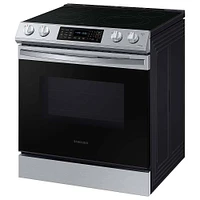 Samsung 6.3 Cu. Ft. Stainless Steel Slide-In Electric Range | Electronic Express