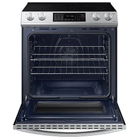 Samsung 6.3 Cu. Ft. Stainless Steel Slide-In Electric Range | Electronic Express