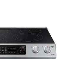 Samsung 6.3 Cu. Ft. Stainless Steel Slide-In Electric Range | Electronic Express