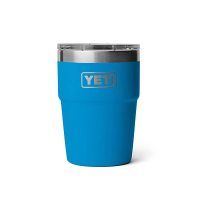 Yeti Rambler 16 oz. Stackable Cup with Magslider Lid - Big Wave Blue | Electronic Express