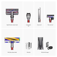 Dyson V15 Detect Cordless Vacuum - Yellow/Nickel | Electronic Express