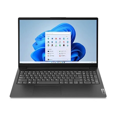 Lenovo 15.6 Inch V15 Laptop - Windows 11 - Intel Celeron 5 - 8GB/256 GB - Black | Electronic Express
