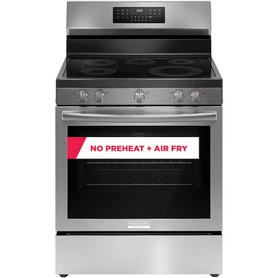 Frigidaire Gallery 5.7 Cu. Ft. Stainless Steel Freestanding Electric Range with Air Fry | Electronic Express