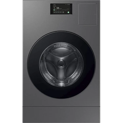 Samsung Bespoke 5.3 Cu. Ft. Dark Steel Front Load All-In-One Washer/Dryer Combo | Electronic Express