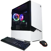 CyberpowerPC Gamer Master Gaming Desktop - AMD Ryzen 5 - NVIDIA GeForce RTX 4060 - 16GB/1TB SSD - White | Electronic Express