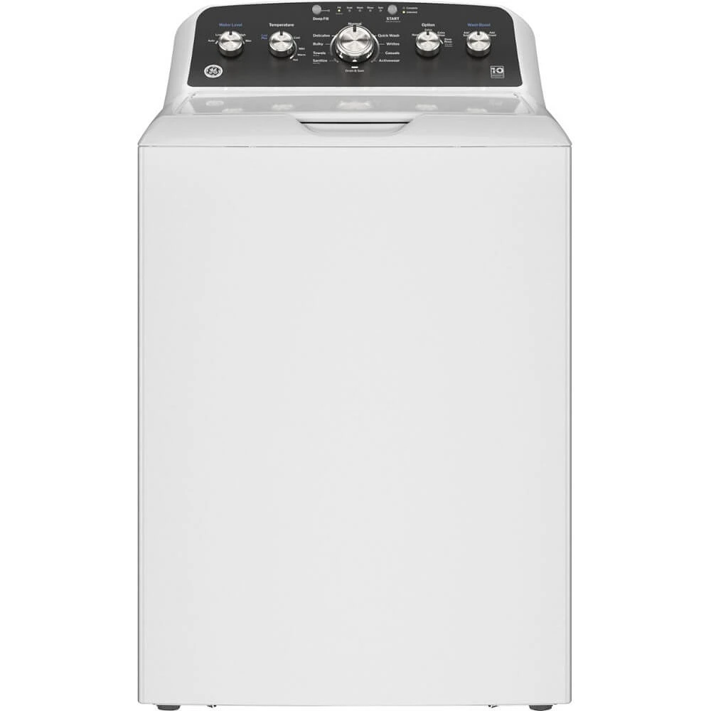 GE 4.5 Cu. Ft. High Efficiency White Top Load Washer | Electronic Express