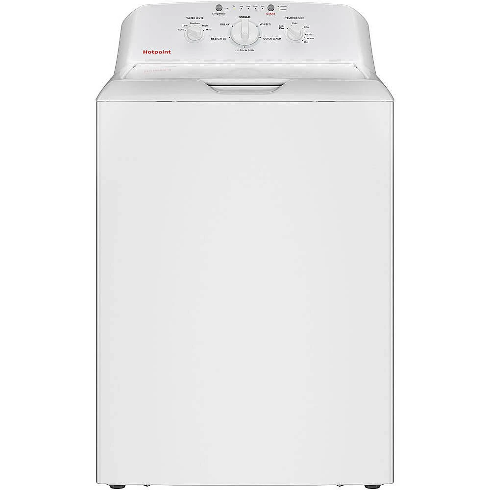 HotPoint 4 Cu. Ft. White High Efficiency Top Load Washer | Electronic Express