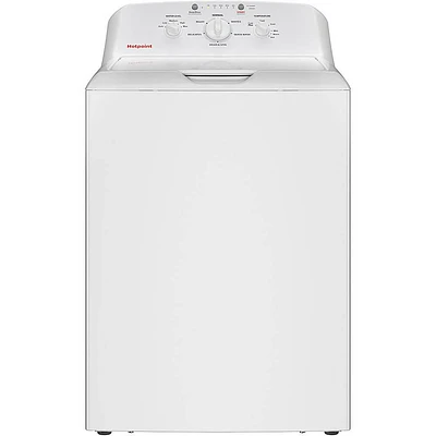HotPoint 4 Cu. Ft. White High Efficiency Top Load Washer | Electronic Express
