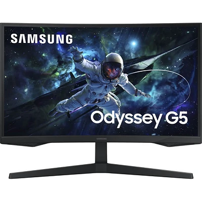 Samsung 27 inch Odyssey 1000R Curved QHD 165Hz FreeSync Gaming Monitor - Black | Electronic Express