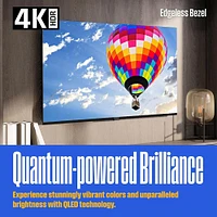 Westinghouse 43 Inch Edgeless QLED 4K Roku TV | Electronic Express