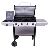 Char-Broil Thermos 4-Burner Portable Propane Grill - Stainless Steel | Electronic Express