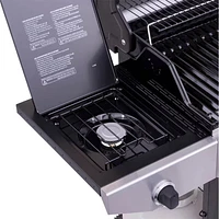 Char-Broil Thermos 4-Burner Portable Propane Grill - Stainless Steel | Electronic Express