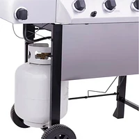 Char-Broil Thermos 4-Burner Portable Propane Grill - Stainless Steel | Electronic Express