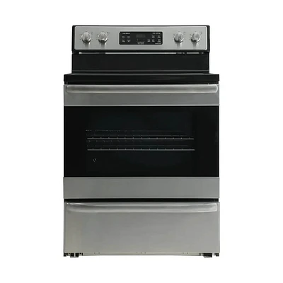 Element 5.2 Cu. Ft. Freestanding Stainless Steel Electric Range | Electronic Express