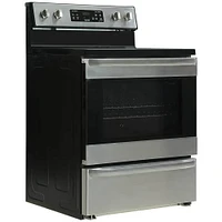 Element 5.2 Cu. Ft. Freestanding Stainless Steel Electric Range | Electronic Express