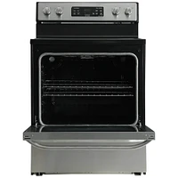 Element 5.2 Cu. Ft. Freestanding Stainless Steel Electric Range | Electronic Express