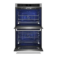 KitchenAid 30 inch Stainless Steel Double Electric Wall Oven | Electronic Express